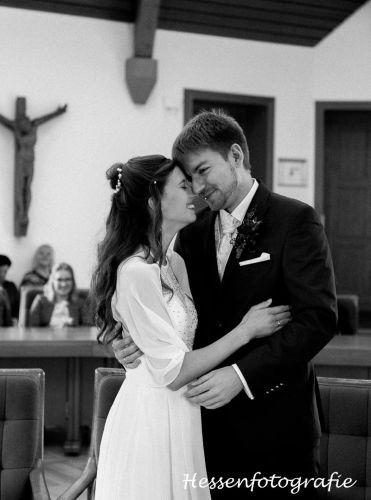 Fine-Art-Foto der standesamtlichen Hochzeit in Lohr am Main (Bayern, Deutschland)
